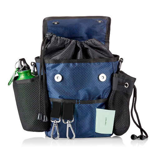 Midnight Blue Original Bag – interior compartments