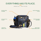 Midnight Blue Original Bag – front features
