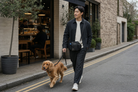 Slate Black Original Bag worn in the city