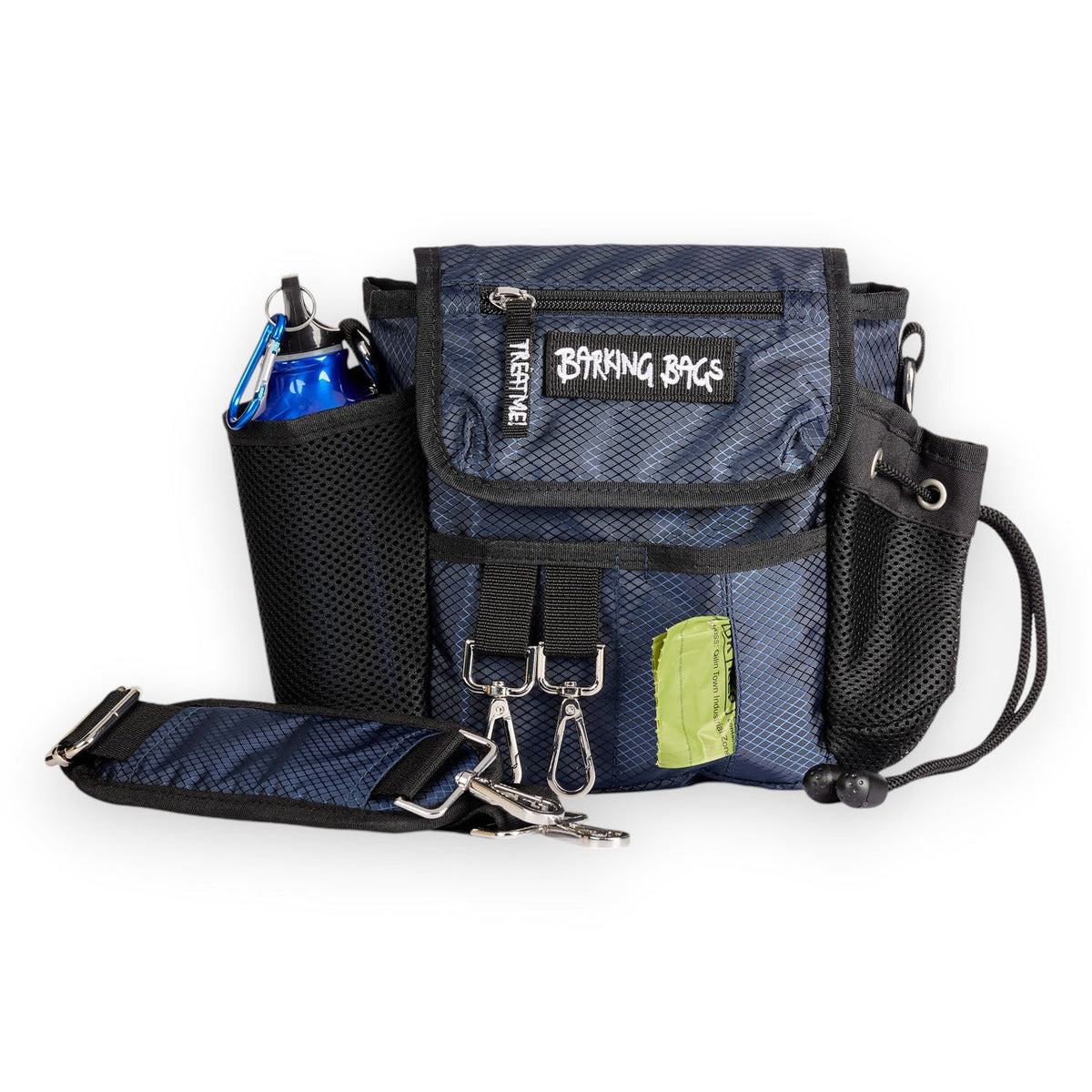 Midnight Blue Original Bag for dog walking – front view